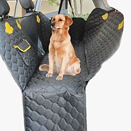 Hundedecke Auto Rückbank, Auto Hundedecke Rücksitz Universale Autoschondecke Hund Rücksitz mit Ladekantenschutz rutschfest Wasserdicht Hund Auto Rückbank