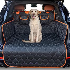 Kofferraumschutz Hund mit Seiten- und Ladeschwellenschutz, Universal Kofferraum Schutzmatte Wasserdicht & Kratzfest - Pflegeleicht Hundedecke Auto Kofferraum