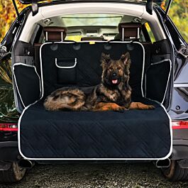 Völliger Kofferraumschutz für Hund - Reißfeste/Wasserdichter Kofferraumdecke Hundedecke Auto mit Seitenschutz Schützt den Kofferraum&Stoßstange vor Schmutz, Kratzern und Haaren,185*103cm