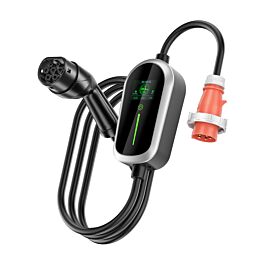 11KW e auto Ladekabel, Typ 2 zu CEE16A Mobile Wallbox, 5M, IP65 wasserdicht
