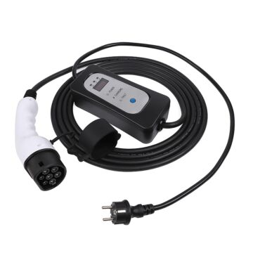 Typ 2 3.6KW 16A EV Ladegerät, 5 Meter Heim EV Ladekabel mit Schuko