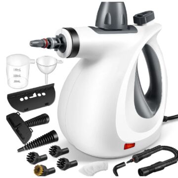 Profi-Hochdruck-Dampfreiniger mit 12-teiligem Set
